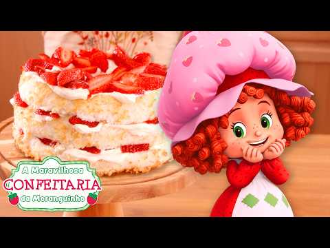Moranguinho 🍓 Bolo da Moranguinho 🍓 Programa de Culinária Infantil