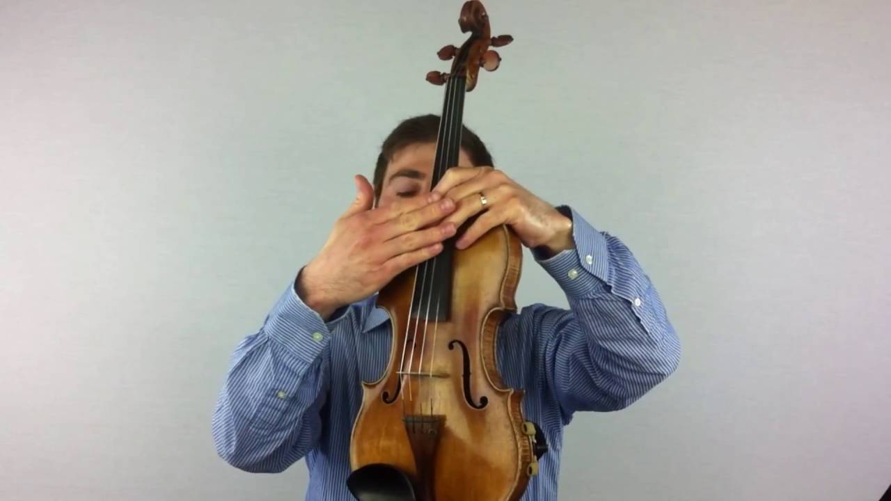 How to Hold the Violin | How to Play the Violin - YouTube