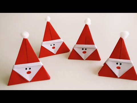 Santa Claus From Paper | DIY | Christmas Craft Ideas | Paper Craft | Christmas Decoration At Home