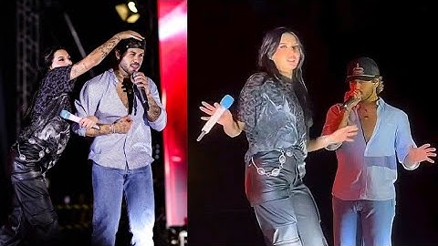 Ana Castela e Ze Felipe Em Clima de Romance Se Beijaram Durante O Show 