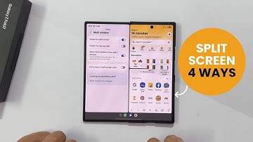 Galaxy Z Fold 7: The ULTIMATE Split Screen & Multitasking Guide