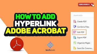 How to add hyperlink in adobe acrobat 2025