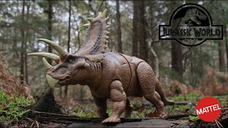 Mega Destroyers Pentaceratops Jurassic World Dino Escape Mattel #JurassicWorldDominion