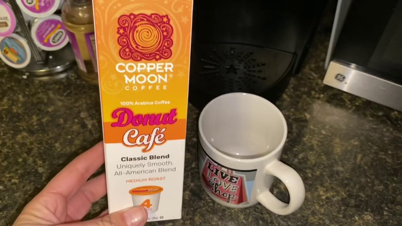 Copper Moon Donut Cafe’ ☕️ Classic Blende Coffee☕️Review☕️Dollar Tree