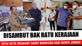 TIBA DI KANTOR BUPATI JEMBER PAGI INI...ORANG TUA MEGAWATI HANGESTRI PASTI BANGGA MELIHAT SEMUA INI