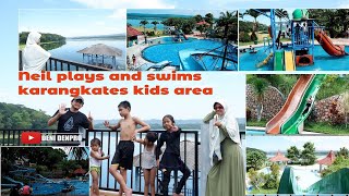 NEIL Bermain dan Berenang di Sutami Lahor Karangkates Arena Anak Kolam Renang.