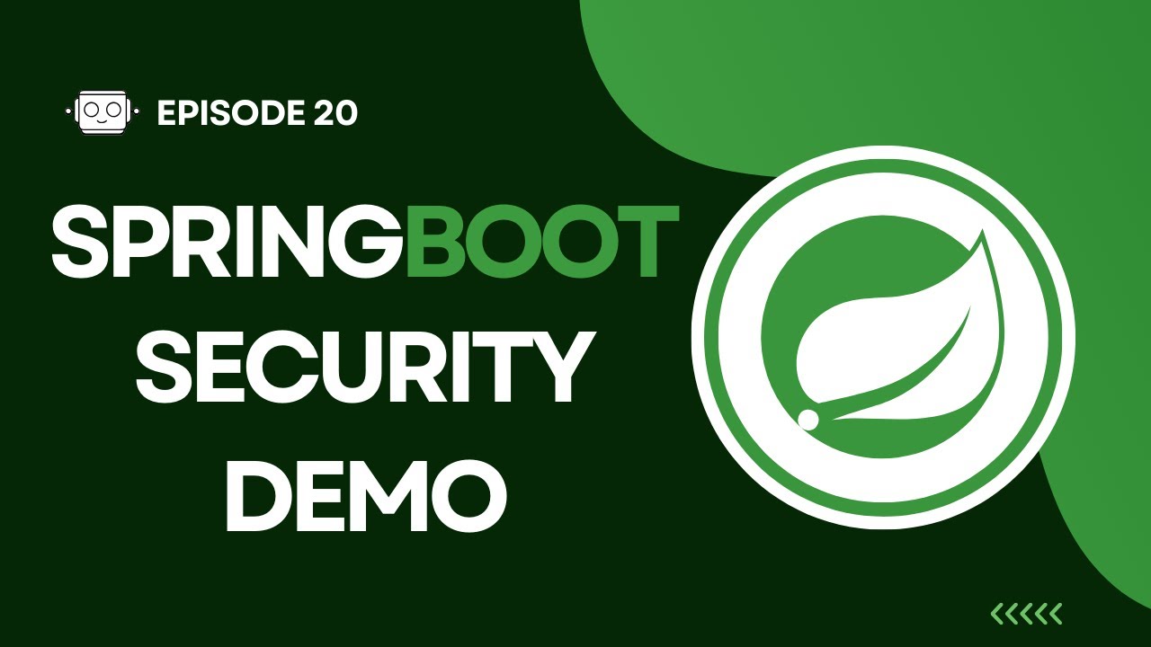 Spring Boot Sinhala | Episode 20/21 - Security Demo - YouTube
