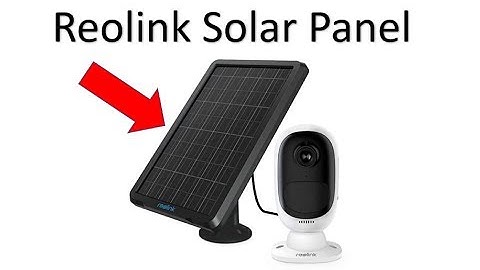 Unboxing and Installing the Solar Panel For Reolink Argus 2 Security Camera