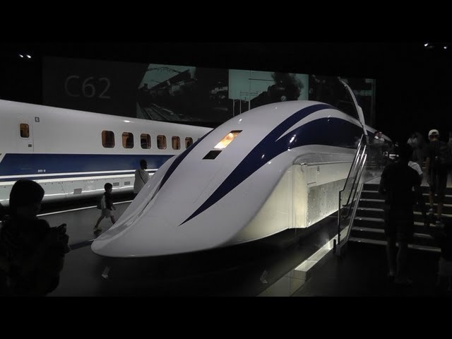 リニア・鉄道館】リニアモーターカー MLX01-1 車内の様子 - YouTube