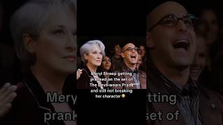 Celebrity Meryl Streep getting pranked on set of The Devil wears Prada and still not breaking her character 😭 Wealth