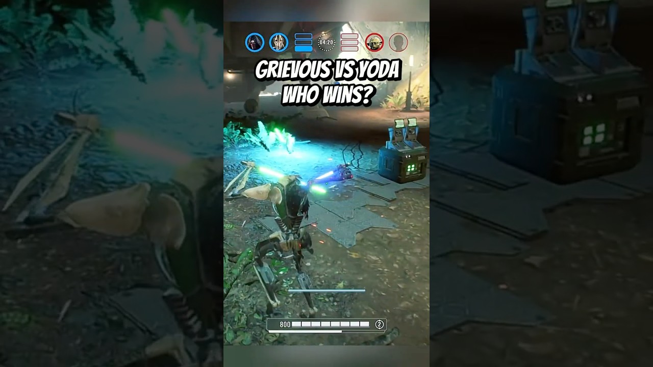 General Grievous vs Yoda – Who Wins? 🔥 | Battlefront 2