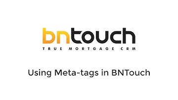 Options Tab: Meta Tags Listing