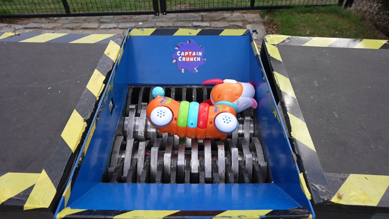 Shredder VS Dog , Truck , Tractor and many More Toys!