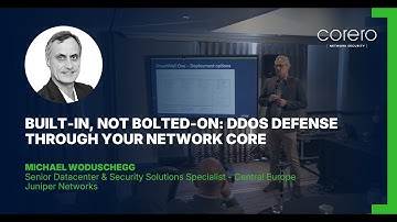 Built-In, Not Bolted-On: DDoS Defense Through Your Network Core