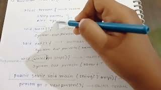 OOPS with JAVA create class, object, methods, polymorphism runtime and compile time with code