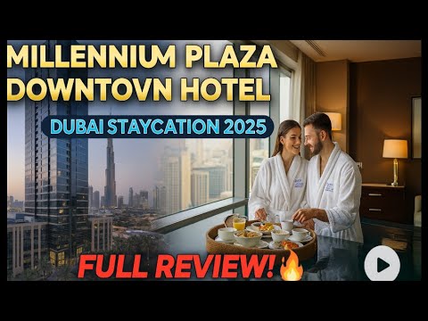Millennium Plaza Downtown Dubai Hotel Tour 2025 | Hotel Full Review | Budget Hotel | iqra.diaries 