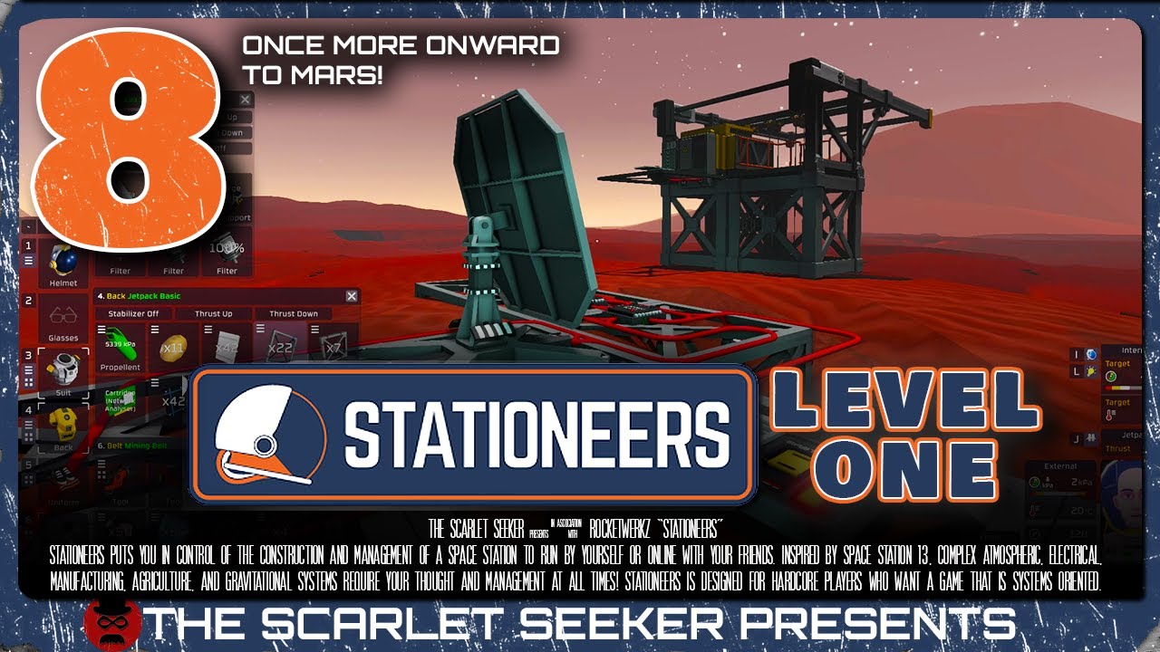 Stationeers Level One Update Part 8 MINING OPERATIONS YouTube