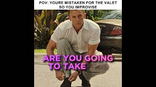 The Valet Mistake That Fooled Every Guard 😏 #jamesbond #007
