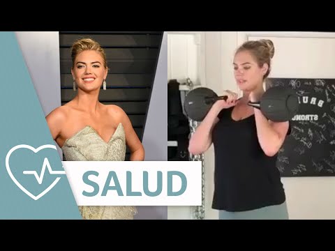 Rutina de ejercicios para ganar músculo de Kate Upton | Salud | Telemundo Lifestyle