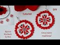 DIY cercei cu motiv traditional in tehnica square stitch circular / how to do circular square stitch