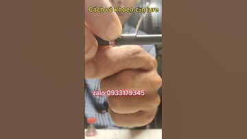 #cách vô khoen cần câu#sửa cần câu#sửa đồ câu cũ#