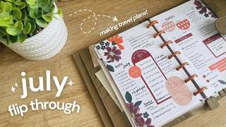 July Flip Through | Mini Happy Planner 2026