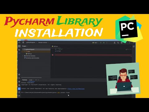 How to install Python libraries in Pycharm ide | Python package/modules | Python library| viral