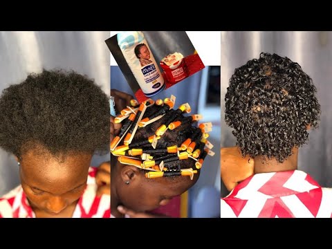 Jinsi ya kuweka DAWA YA KALIKITI au CURLY |How to apply curly - YouTube