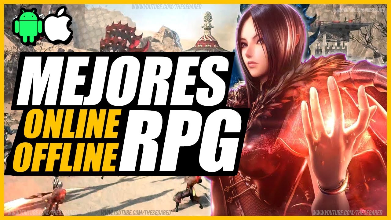 TOP 7 Mejores Juegos RPG para ANDROID & iOS (GRATIS) 2024 MMORPG