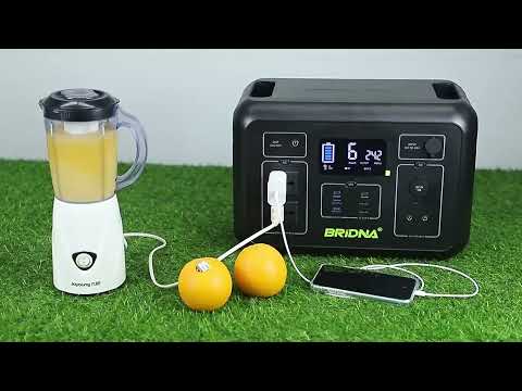 Портативна електростанція  2200 Вт 576000mAh BRIDNA SGR-PPS2000-2 Powerbank, видео 1