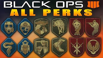 Every Perk In Call of Duty Black Ops 4 (COD BO4 All Perks)