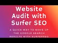 Website Audit with Surfer - Get a Quick Boost in Serps