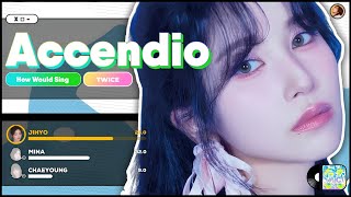 How Would TWICE sing 'Accendio' By IVE | Sana Boo