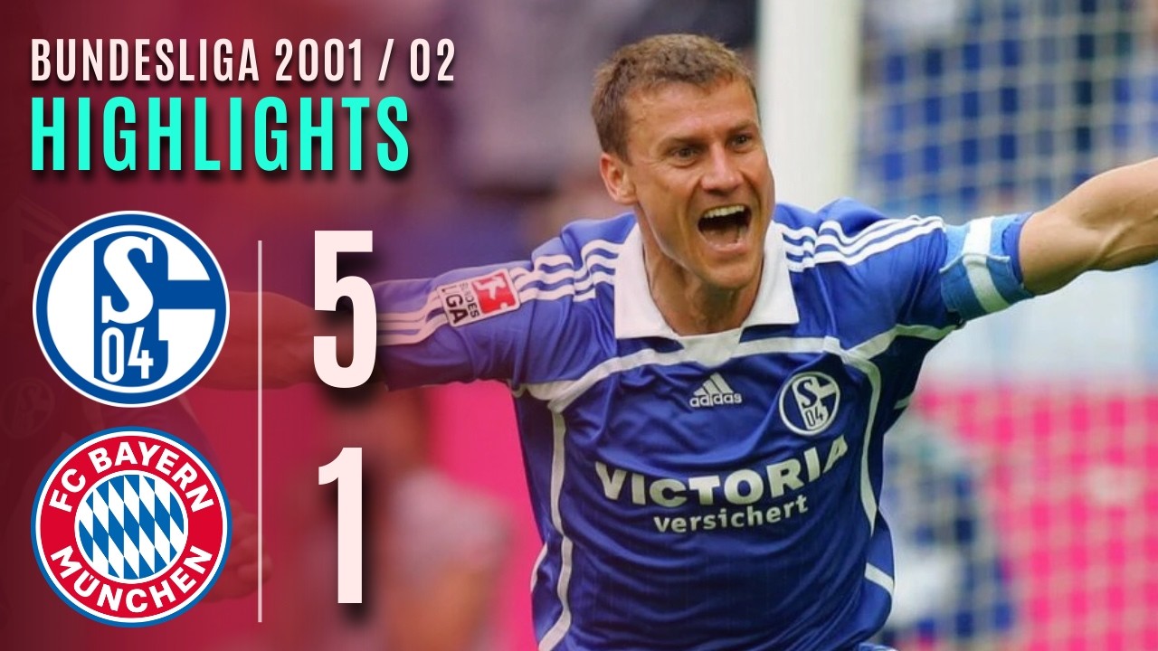 Schalke 04 vs. Bayern München | Historische Nacht in der Veltins-Arena | Bundesliga 01/02 Highlights