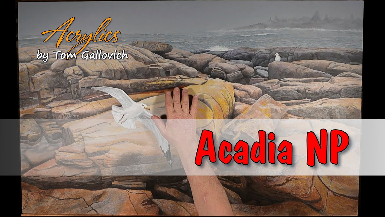 Acrylics - Acadia National Park