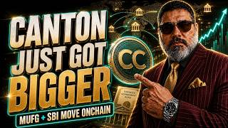 🔥CANTON NETWORK IS EXPLODING! MUFG & SBI Are Moving Finance Onchain