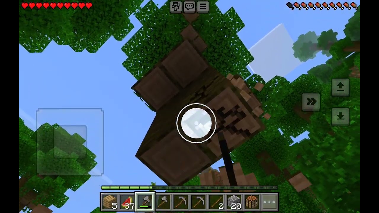 MİNECRAFT AMA HAYATTA KALMA SERİSİ 1. BÖLÜM 