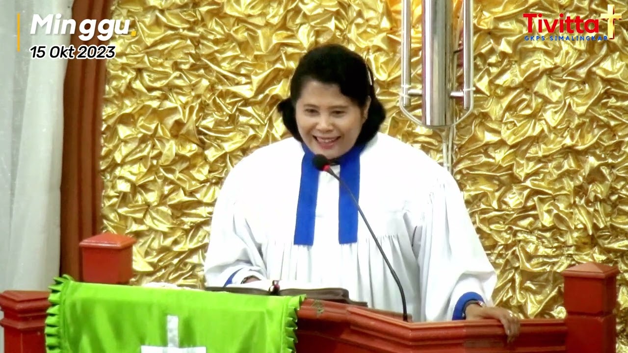 Buei do Na Tardilo Tapi Otik do Natarpilih, Mateus 22: 1-14 - PW. LIDEWATI PURBA #gkpssimalingkar