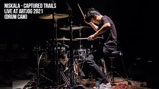 Niskala - Captured Trails & Outro Live at Artjog 2021 (Drum Cam)