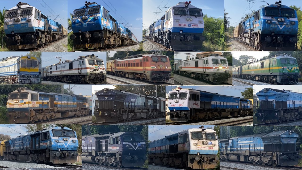 41 in 1 Route Diverted super fast diesel & electric trains on Bangalore / Hassan / Hubballi Line SWR