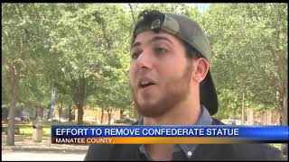 Effort to remove Confederate statue in Manatee County
