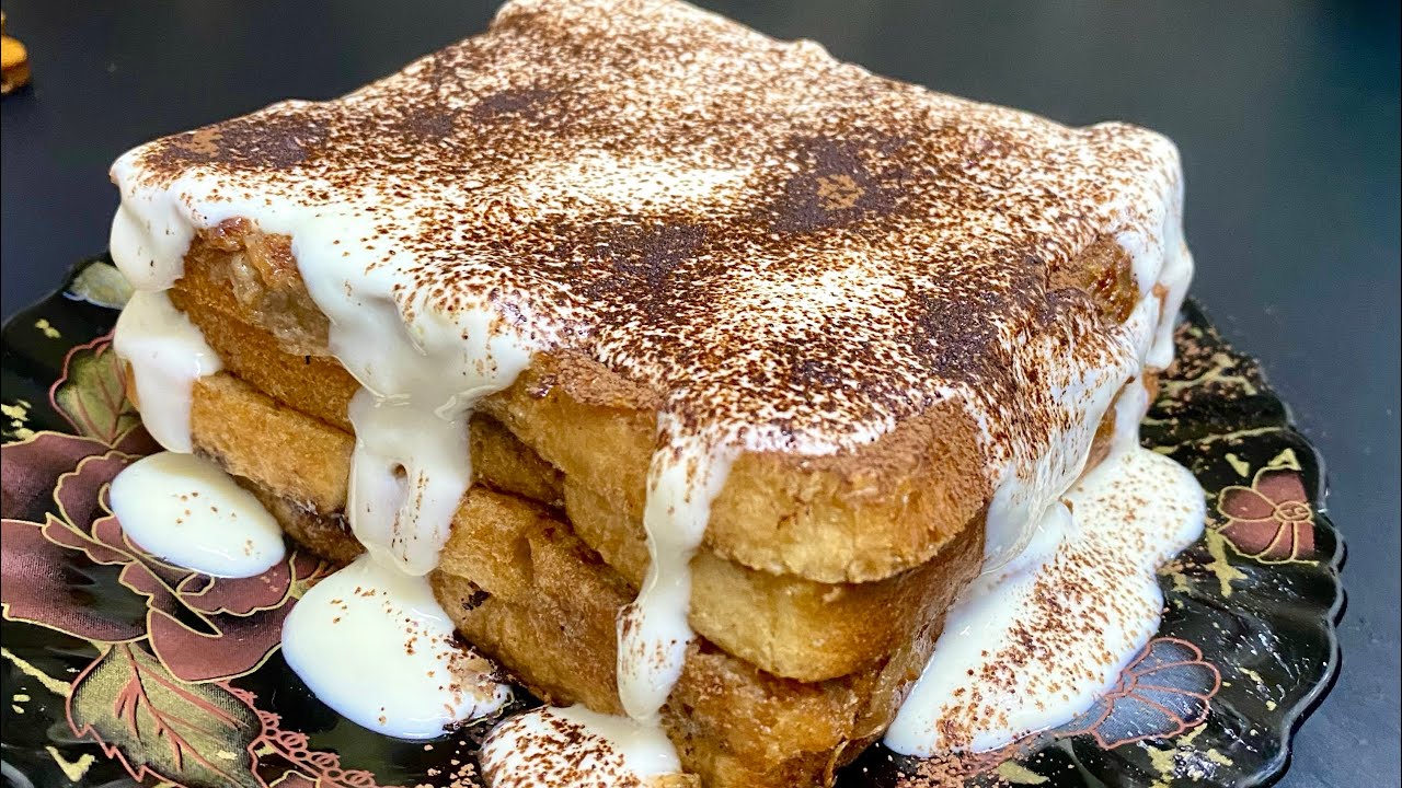 How to Make Tiramisu French Toast at Home | Easy Dessert Recipe @home_spicekitchen 