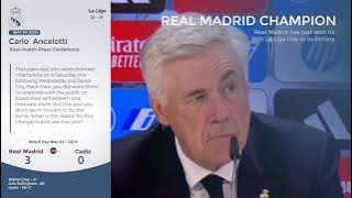 Real Madrid 3-0 Cadiz - CHAMPIONS Post-Match English Dub La Liga Press Conference - Brahim MVP