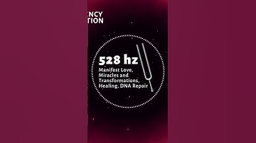 Thumbnail of 528 Hz Tuning Fork Healing Frequency for Miracles and Transformations #shorts