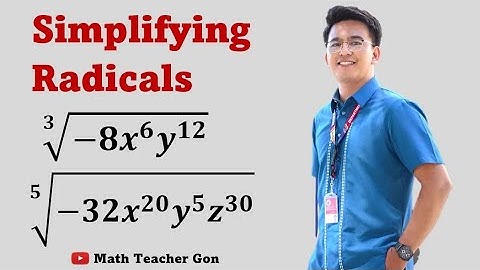 Simplifying Radicals - Part 3