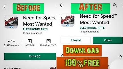 How To Download NFS : Most Wanted On Android For Free With Proof💥ULTRA HIGH GRAPHIC GAME💥