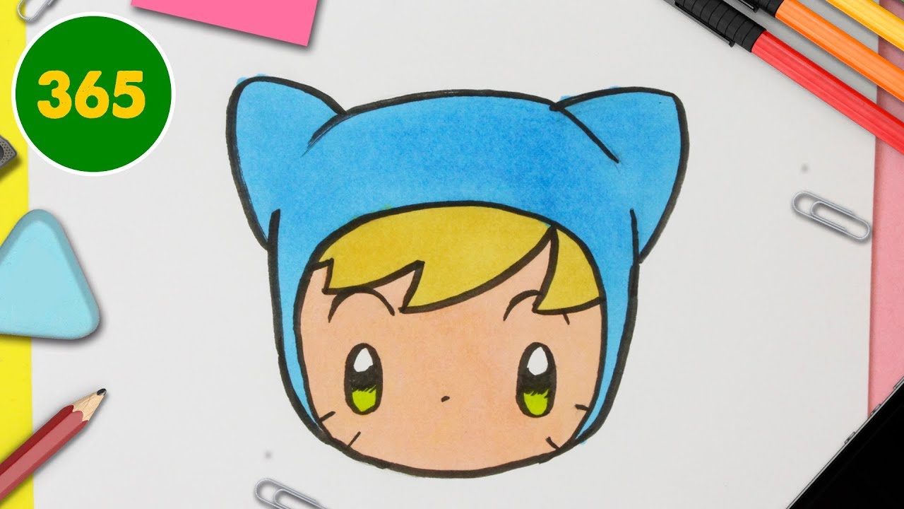 Comment Dessiner Un Chat Kawaii Pas A Pas Pour Les Enfants Dessin Facile Dessin A Colorier Youtube