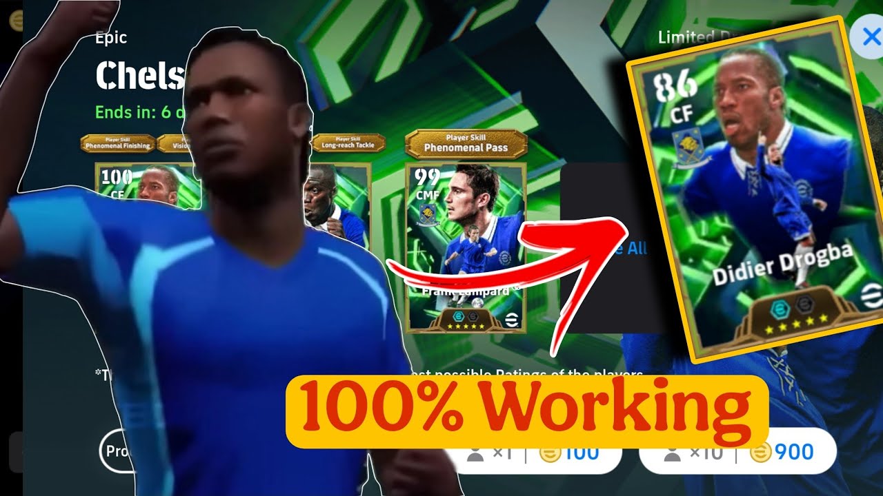 Trick To Get 106 Rated Epic Drogba Makelele & Lampard | In eFootball 2026 Mobile | Luckiest Pack 