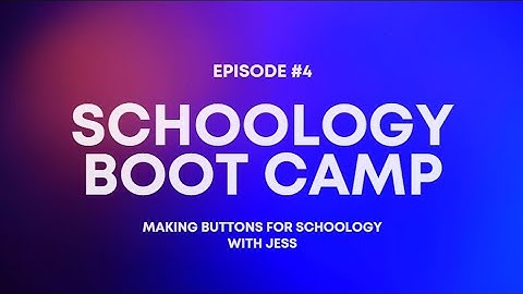 Making buttons for Schoology with Canva