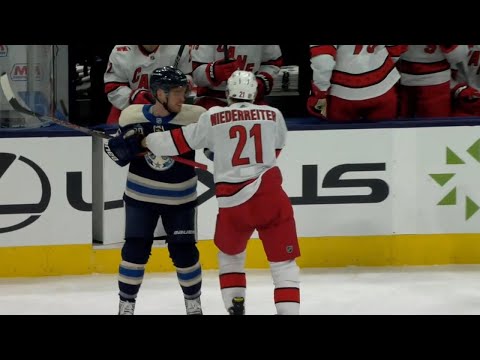 Max Domi Drops The Gloves With Nino Niederreiter